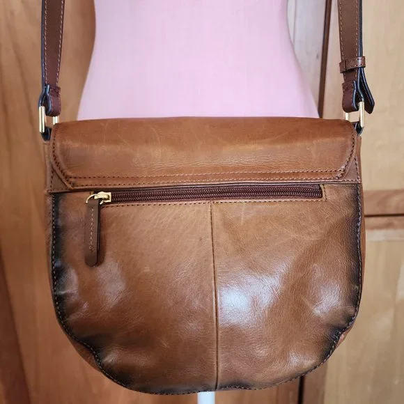 TIGNANELLO VINTAGE LEATHER CROSSBODY- LAREDO - Picture 4 of 11